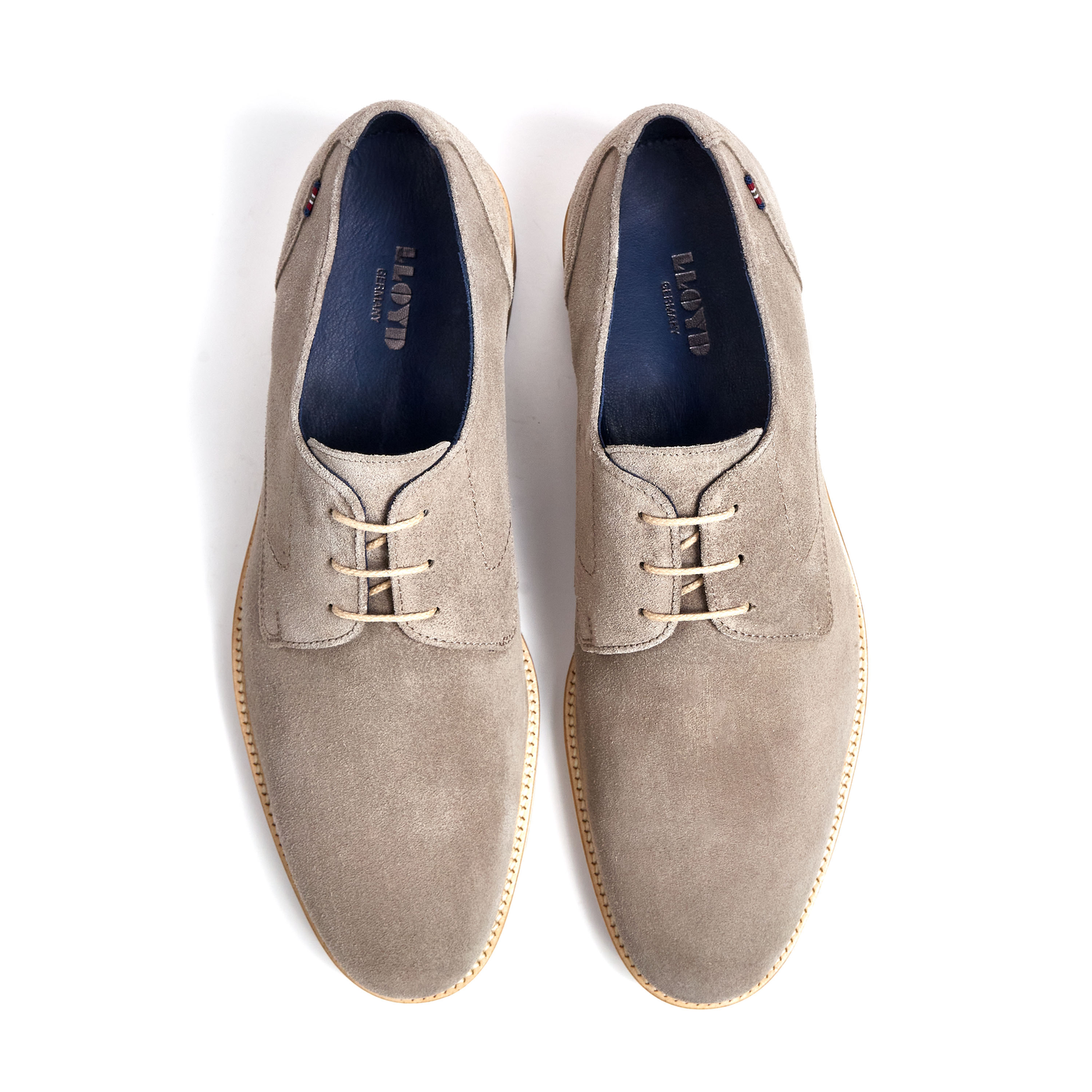 LLOYD 'LASS' d'affaires Derby | Chaussure à lacets; Largeur normale; Gris in 40.5