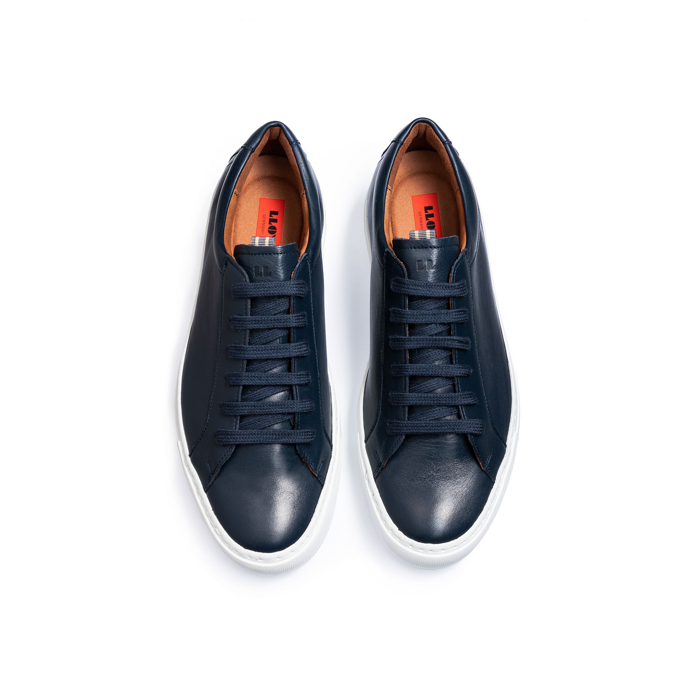 LLOYD 'ABEL' Baskets; Largeur normale (Variofootbed; Bleu in 46