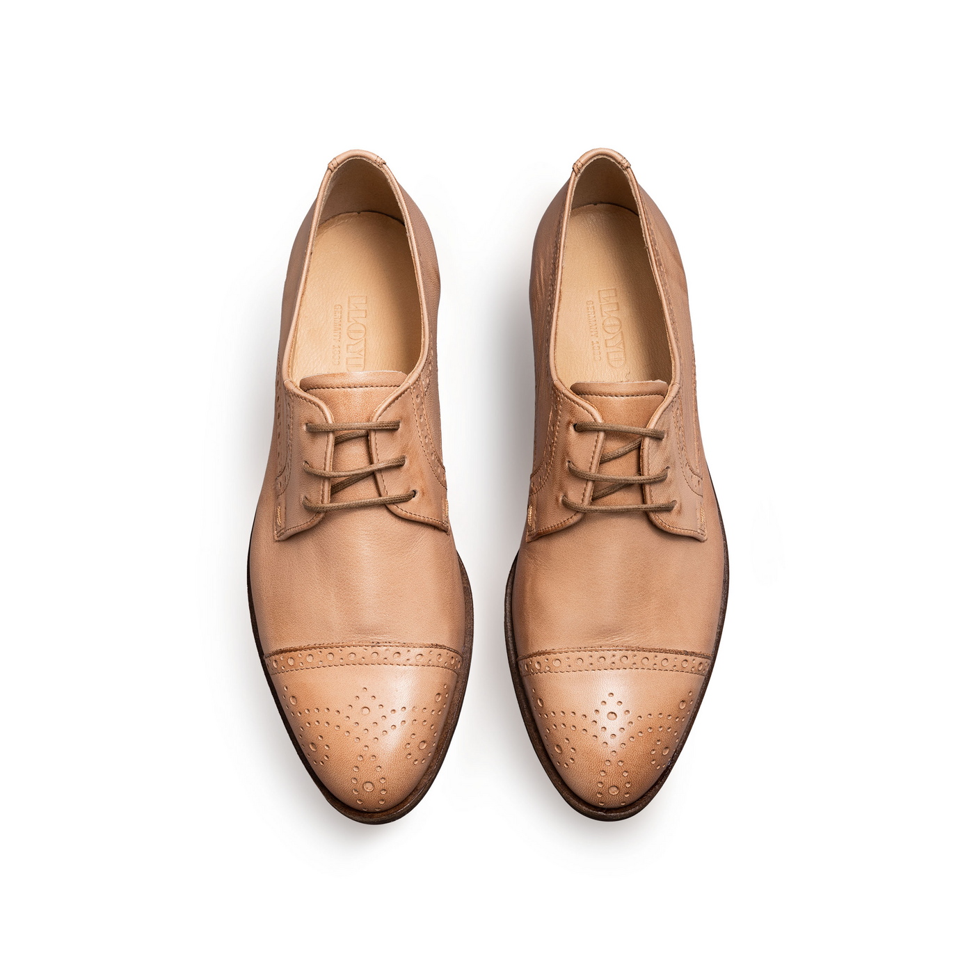 LLOYD 'DEMI-CHAUSSURES' d'affaires Derby | Chaussure à lacets; F 1/2; Marron in 40.5