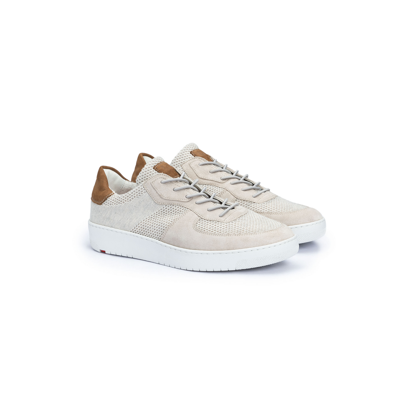 LLOYD Herren 'ANDRES' Sneakers Low-Top | Sneaker; Normalweit (Variofootbed - für Einlagen), FS2025; Weiss in 44