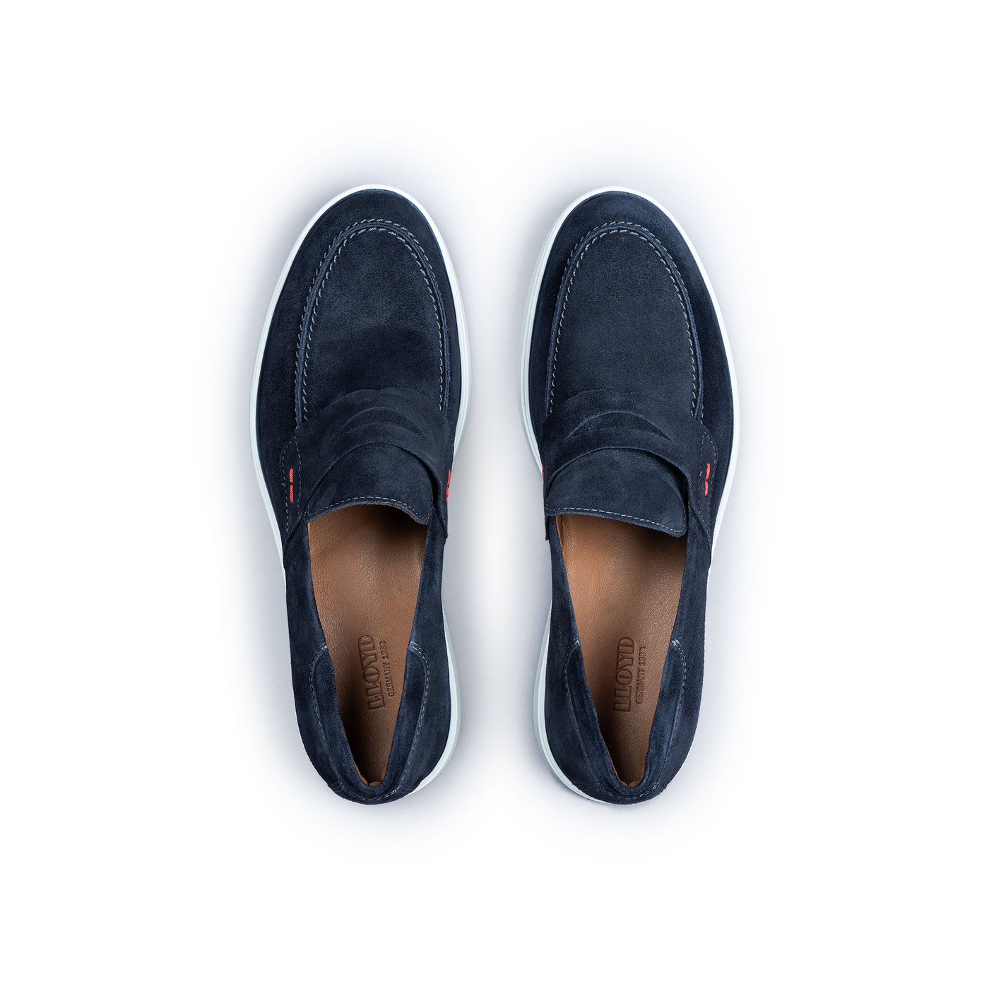 LLOYD 'HOUSTON' Slippers; Largeur normale; Bleu in 44
