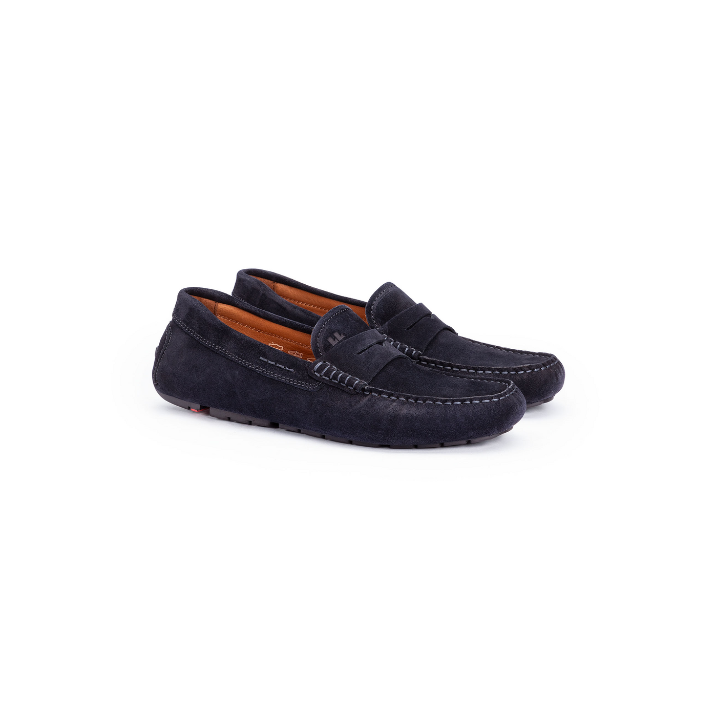 LLOYD 'ELJOS' Herren Slipper; Normalweit (Variofootbed - für Einlagen), FS2025; Blau in 42.5