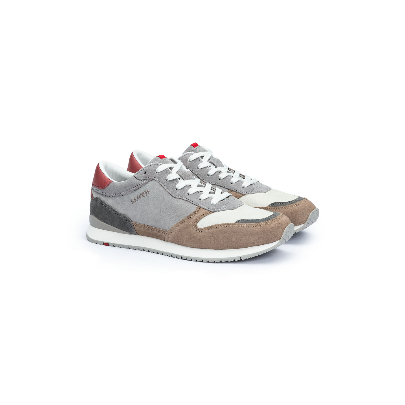 LLOYD Herren 'ELMORE' Sneakers Low-Top | Sneaker; Normalweit (Variofootbed - für Einlagen) / Übergröße, FS2025, in 47