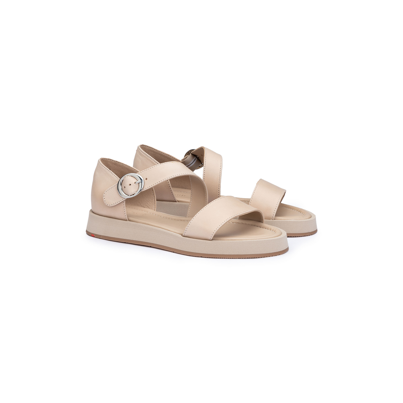 Lloyd Sandalen Damen Elara Beige, Größe: 38, Glattleder Beige
