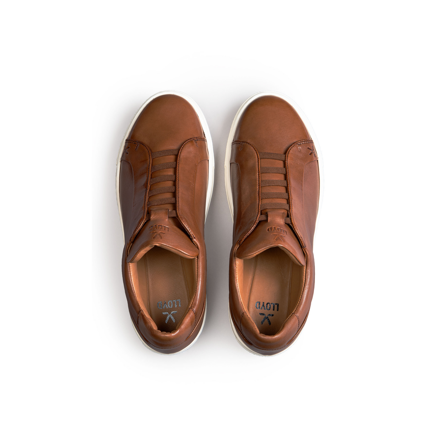 LLOYD 'METRO' Baskets; Largeur normale (Variofootbed, FS2026; Marron in 46