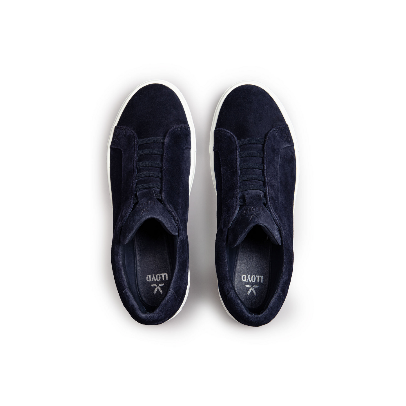 LLOYD 'METRO' Baskets; Largeur normale (Variofootbed, FS2026; Bleu in 40