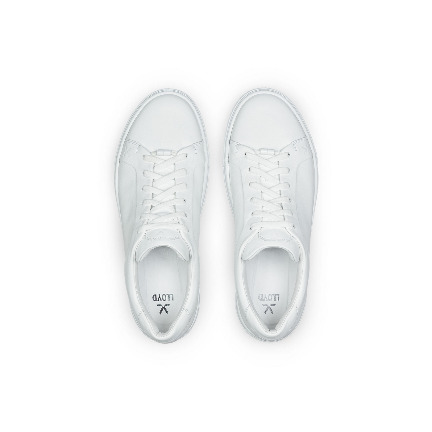 LLOYD 'METRO' Baskets; Largeur normale (Variofootbed, FS2026; Blanc in 46