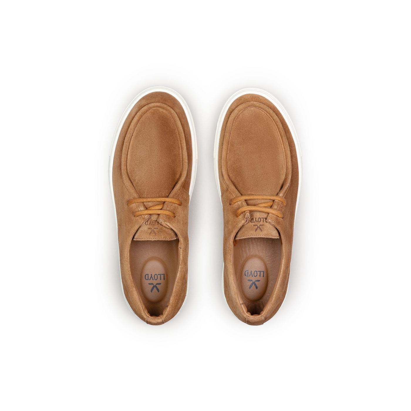 LLOYD 'METRO' Baskets Chaussure à lacets; Largeur normale (Variofootbed, FS2026; Marron in 46