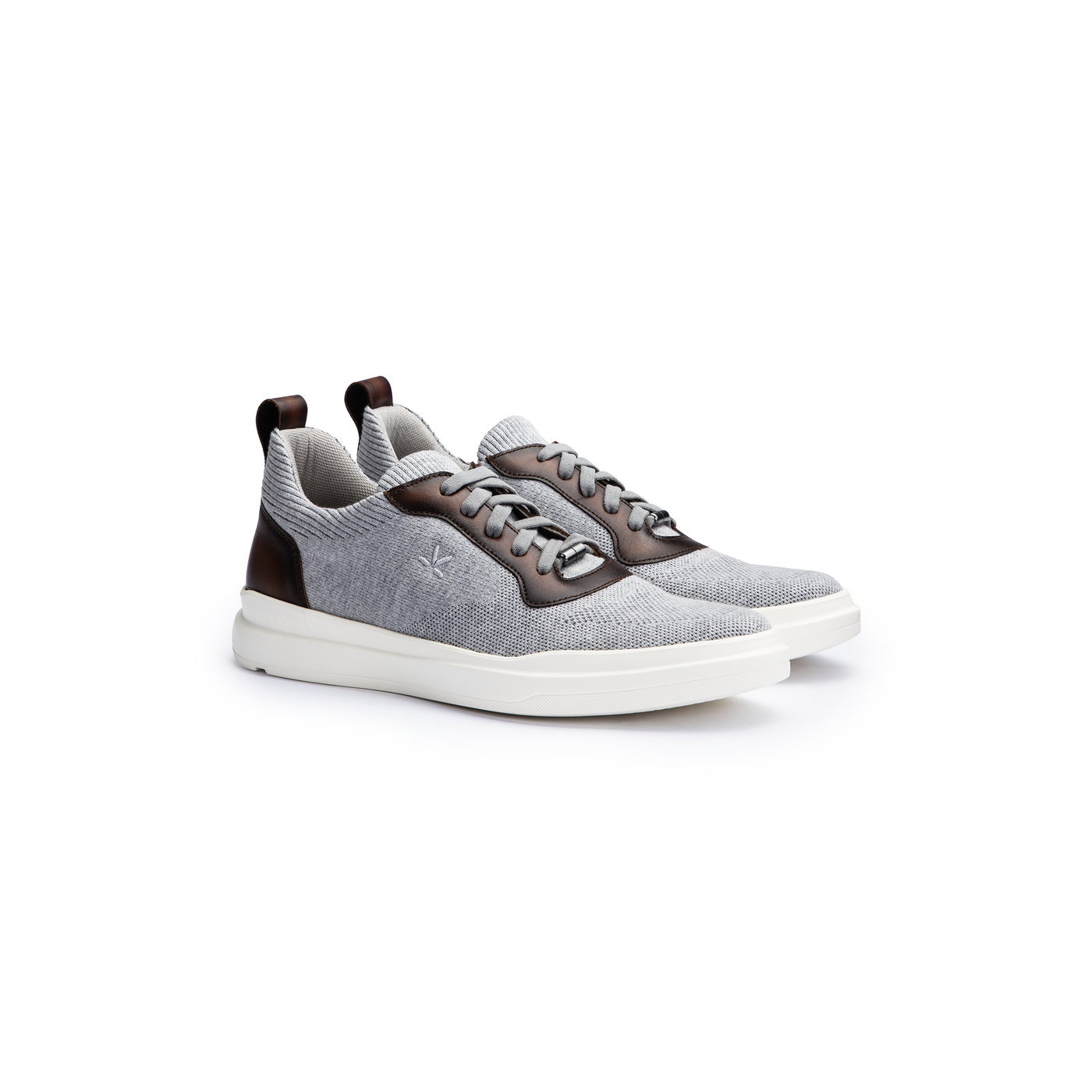 LLOYD Herren DRIFT Sneaker | Low-Top Grau in 46 Normalweit Textil | Glattleder Business | Freizeit