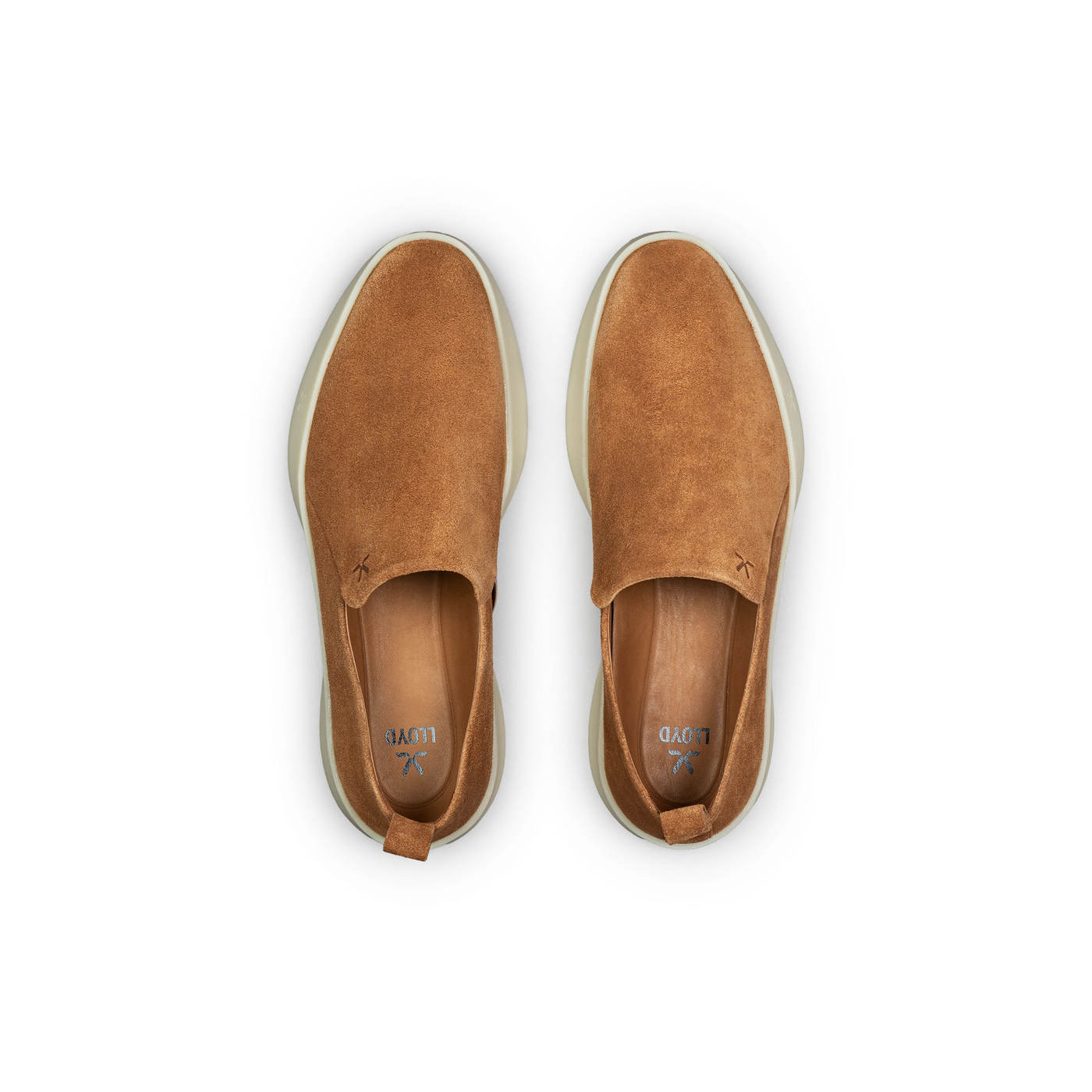 LLOYD 'STUDIO FLEX' Slippers; Largeur normale (Variofootbed, FS2026; Marron in 46