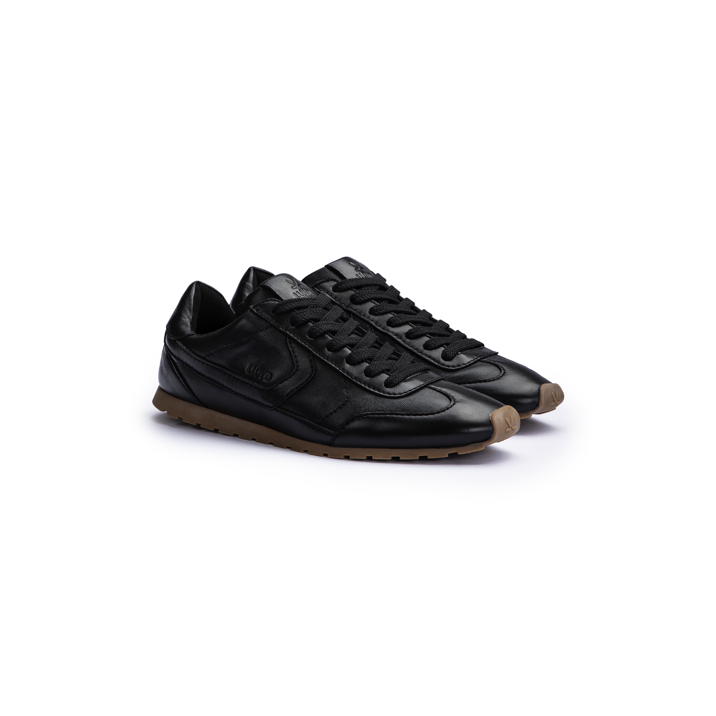 LLOYD Unisex VELOCITY M Baskets | Low-Top Noir 47 Cuir lisse