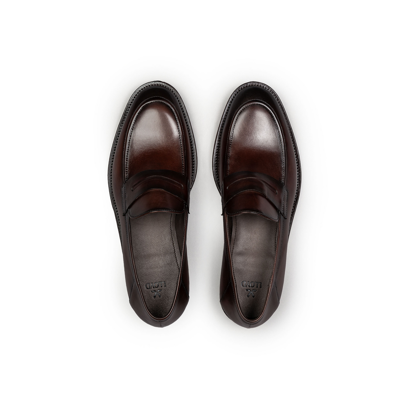 LLOYD 'SAVIN 220' Slippers; Largeur normale, FS2026; Marron in 44