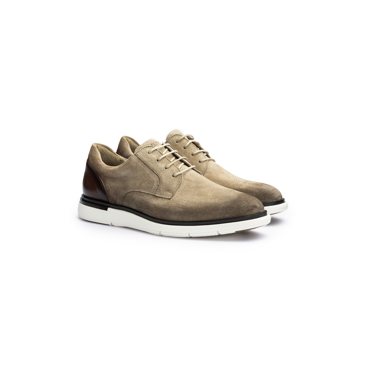 LLOYD Unisex SABLE 113 Derby | Chaussure à lacets Beige 47 Cuir lisse | Cuir rugueux