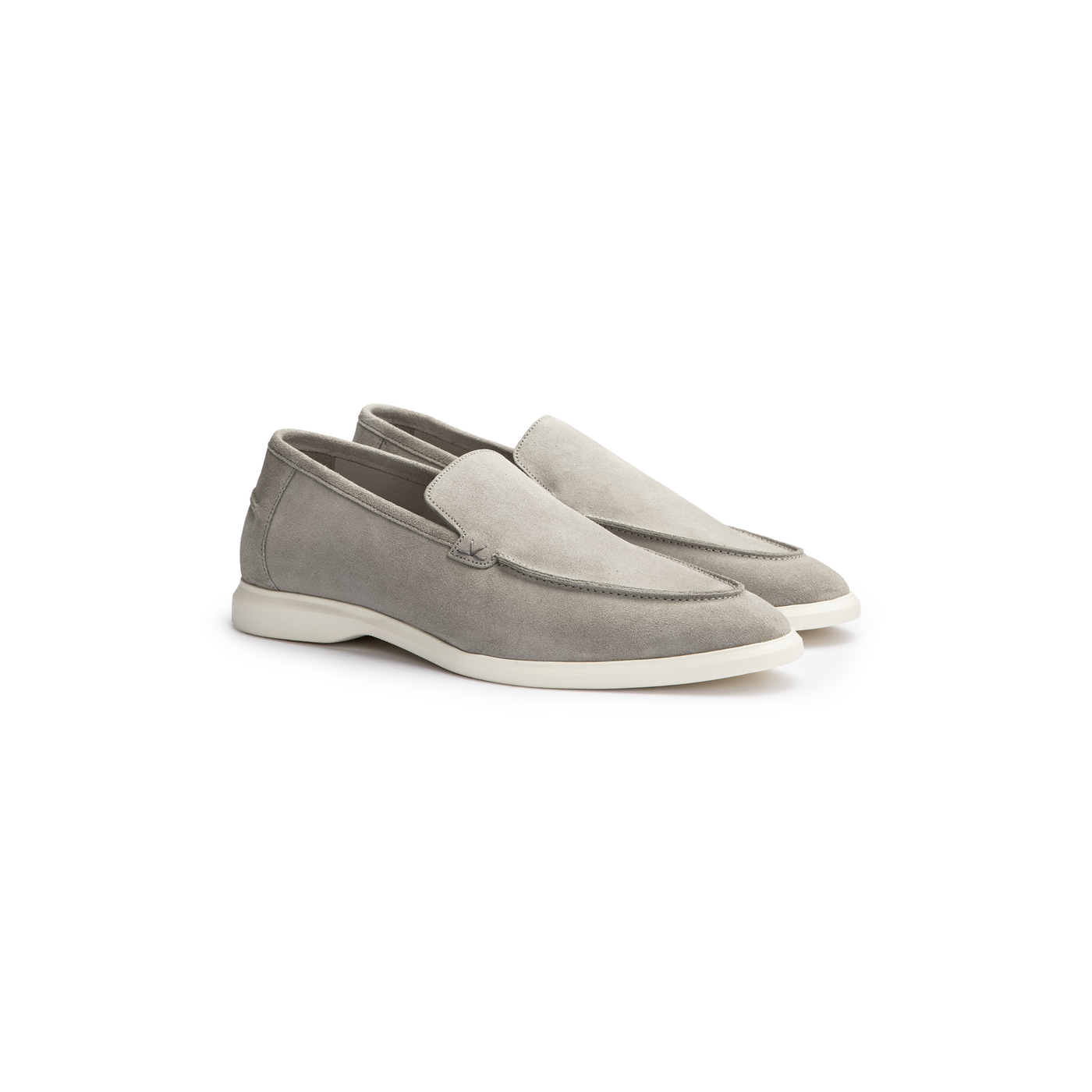 LLOYD Unisex STRIDE FLEX Slipper Gris 47 Cuir rugueux