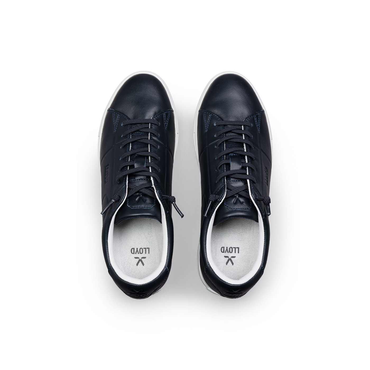 LLOYD 'COURT' Baskets; Largeur normale, FS2026; Bleu in 46