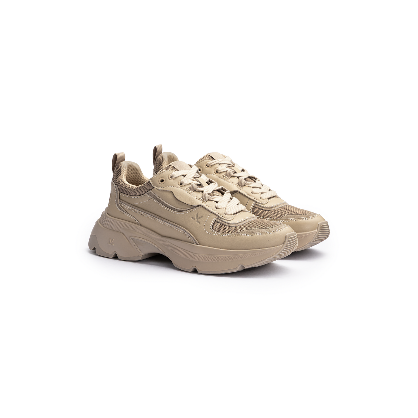 LLOYD Unisex TESSO ERA Baskets | Low-Top Beige 42 Mesh