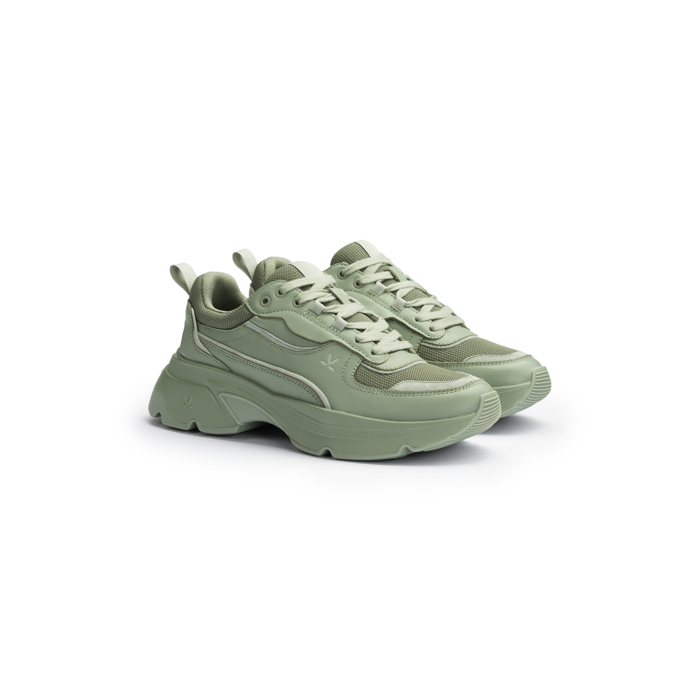 LLOYD Unisex TESSO ERA Baskets | Low-Top Vert 42 Mesh