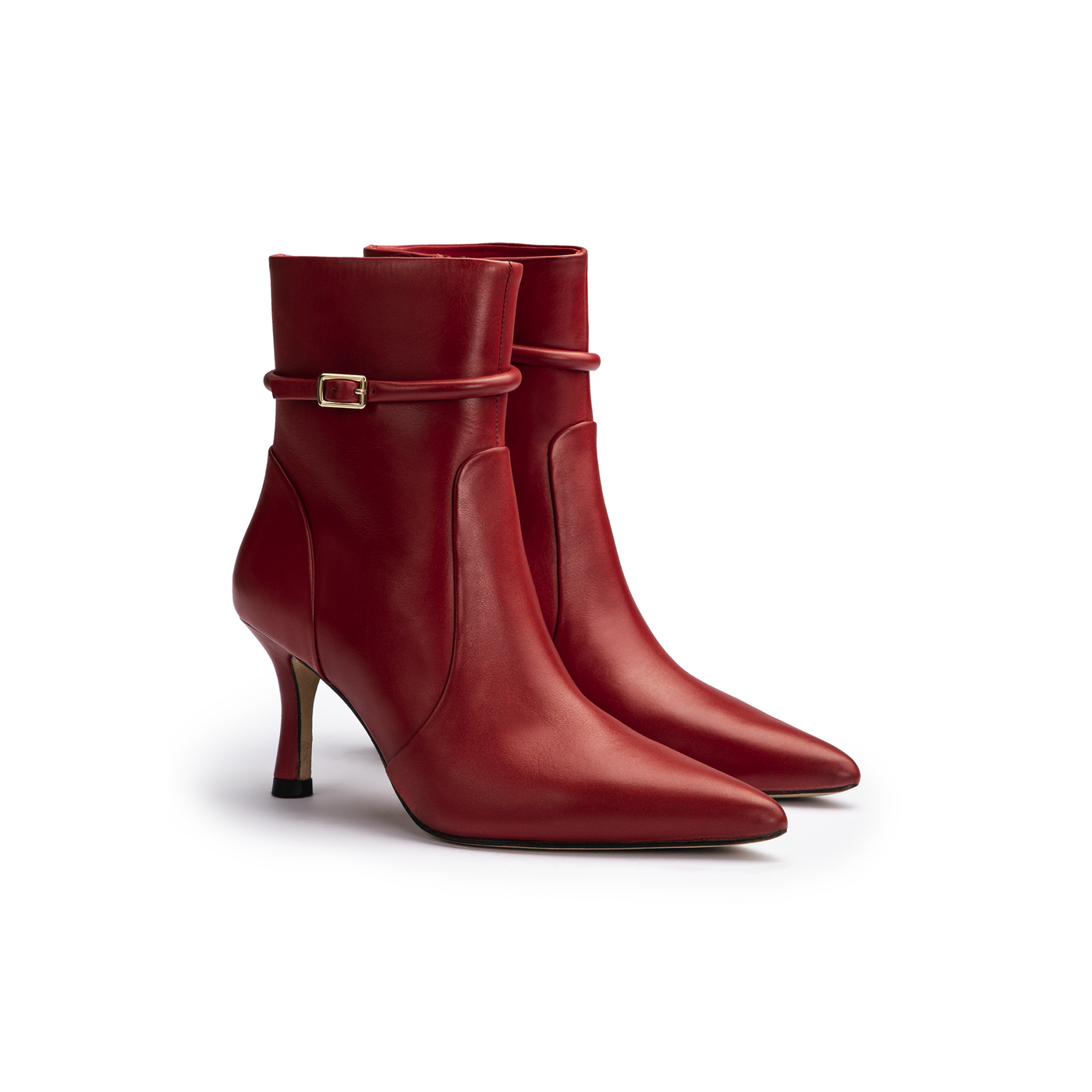 LLOYD Unisex AMARA 425 Bottines Rouge 36.5 Cuir lisse