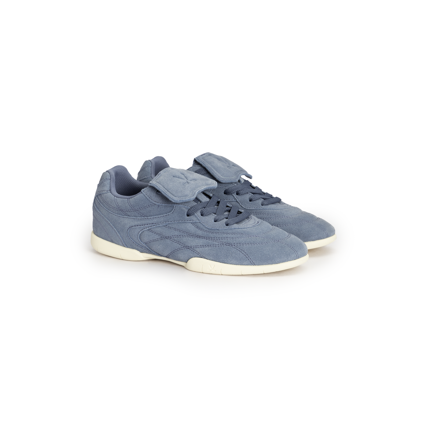 LLOYD Unisex GOAL Baskets | Baskets basses Bleu 41 Cuir suédé
