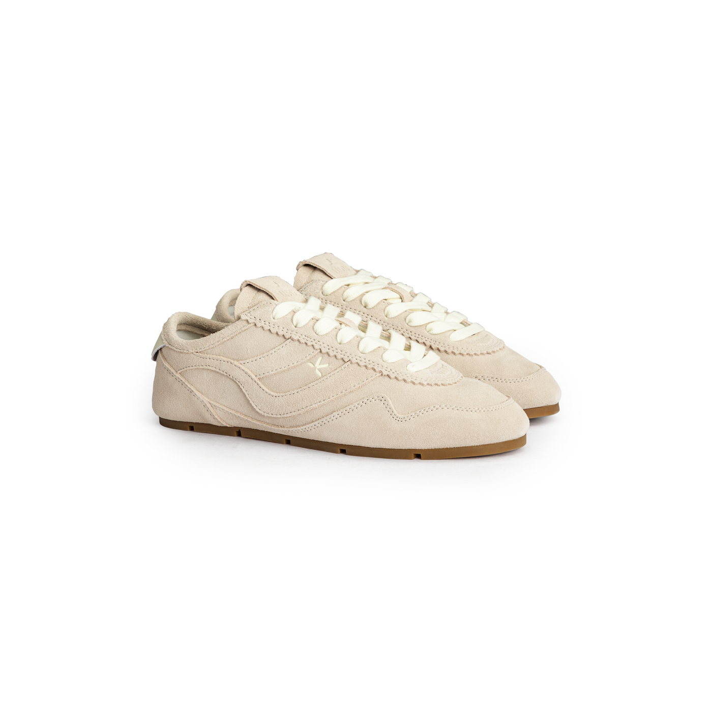 LLOYD Unisex SUNNY Baskets | Baskets basses Beige 42 Cuir suédé
