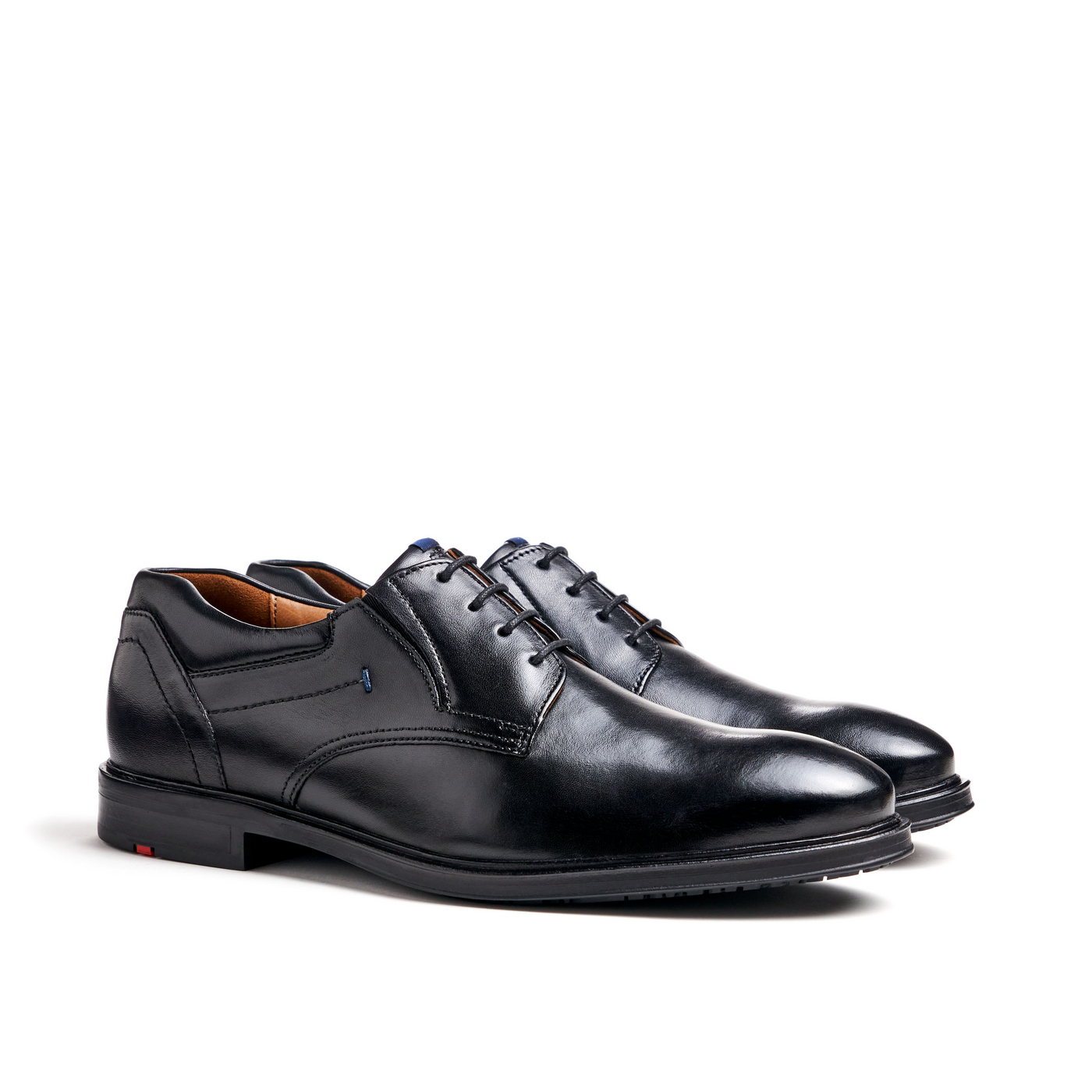 LLOYD 'KOS' Herren Derby Schnürschuhe; Extraweit (X-Motion, Xtrawide, Variofootbed - für Einlagen, hoher Tragekonfort, Kalbsleder); Business Schuhe