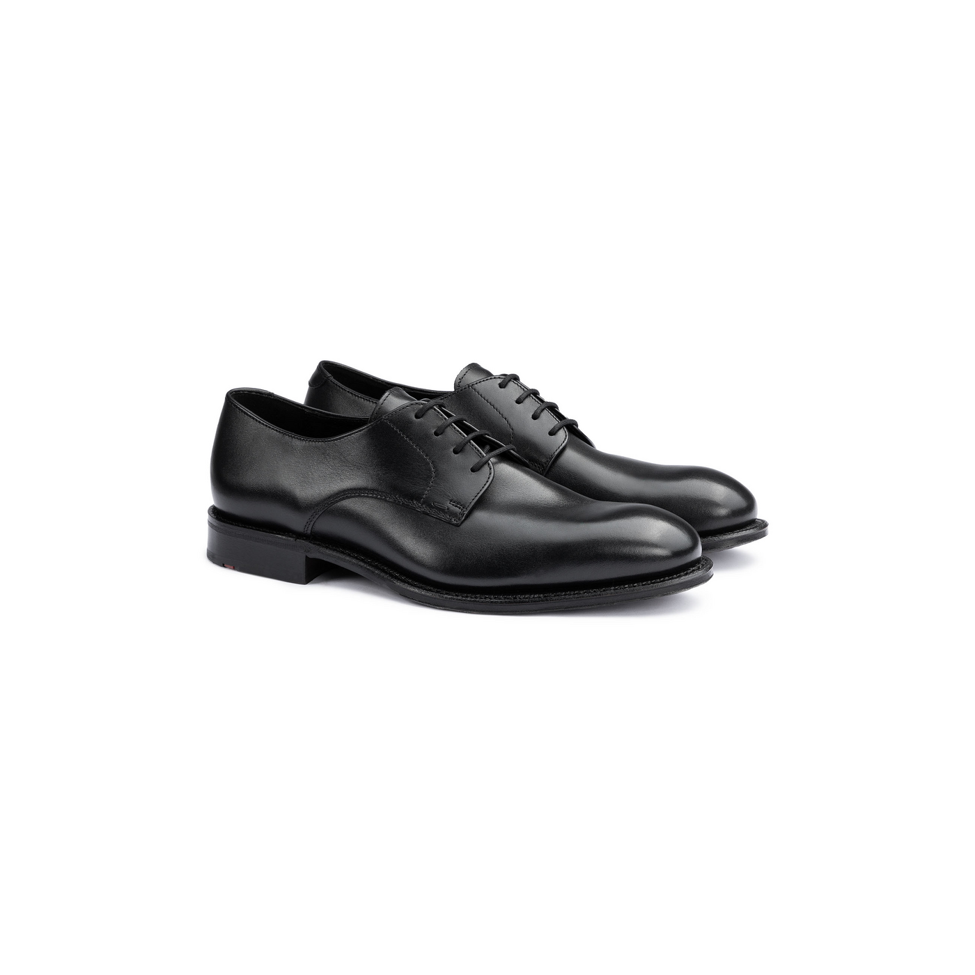 LLOYD Herren 'WARREN' Premium Schnürschuh; Normalweit (Goodyear welted - Machart; Kalb; Schwarz in 39