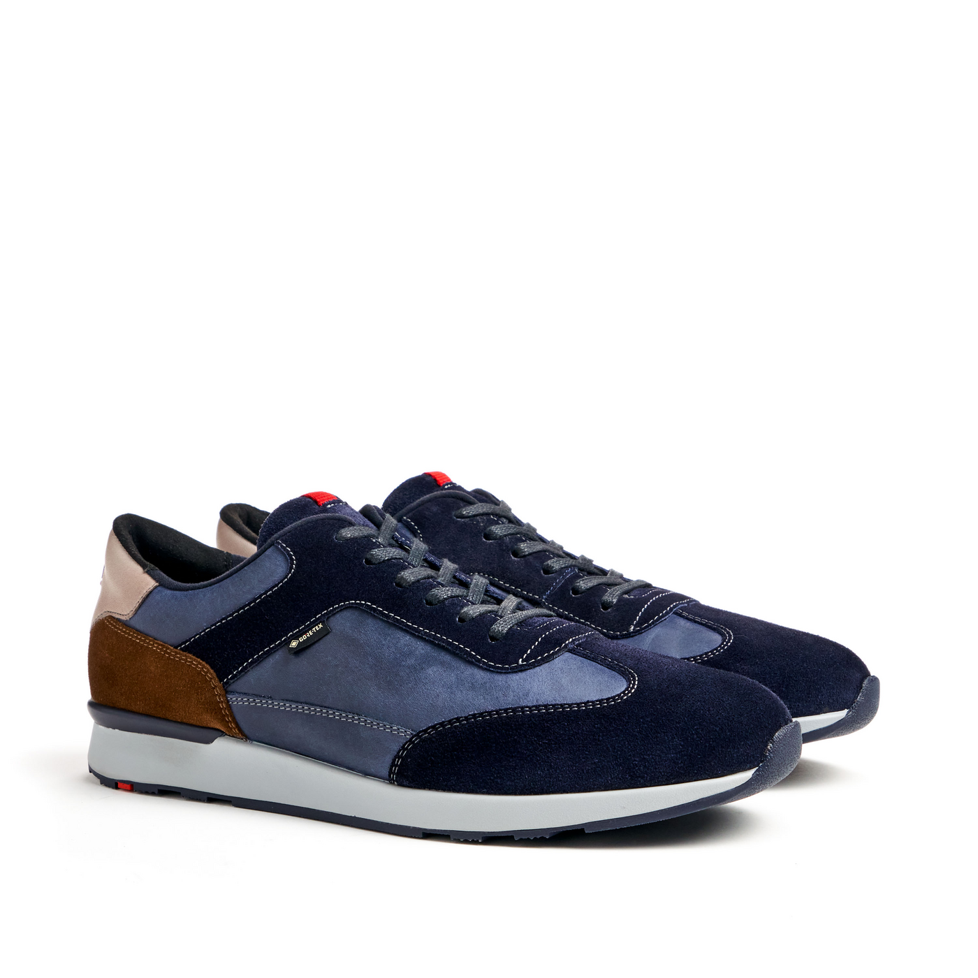 LLOYD 'VEDEA' Sneaker; Normalweit (GORE-TEX, Variofootbed - wasserdicht, für Einlagen), FS2023; Blau in 42