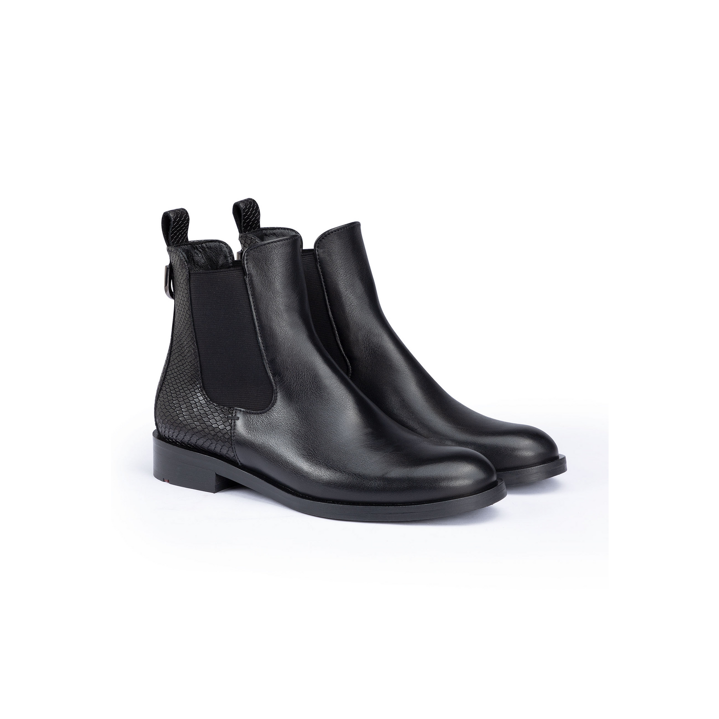 LLOYD Unisex DARIA 317 Chelsea boots | Bottine à enfiler Noir 37 Cuir lisse | Cuir gaufré