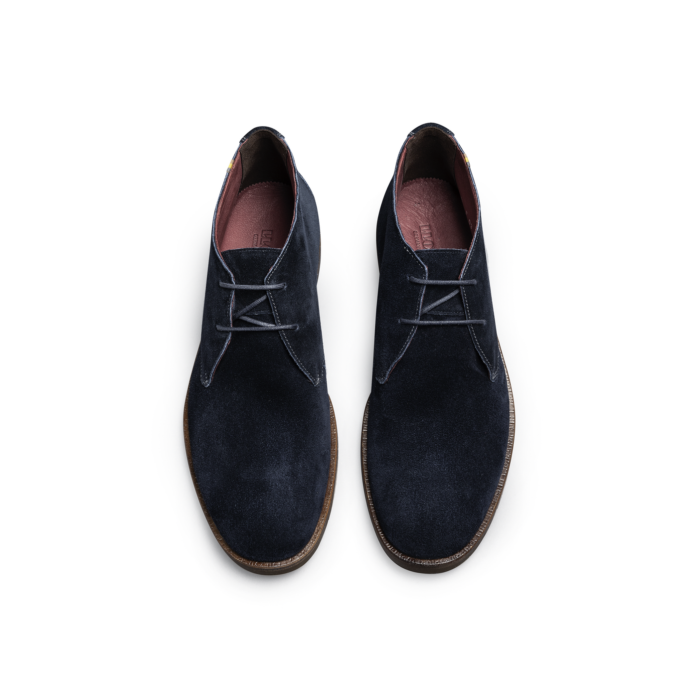 LLOYD 'DEVON' Bottes Bottines | Chaussure à lacets; Largeur normale; Bleu in 42.5