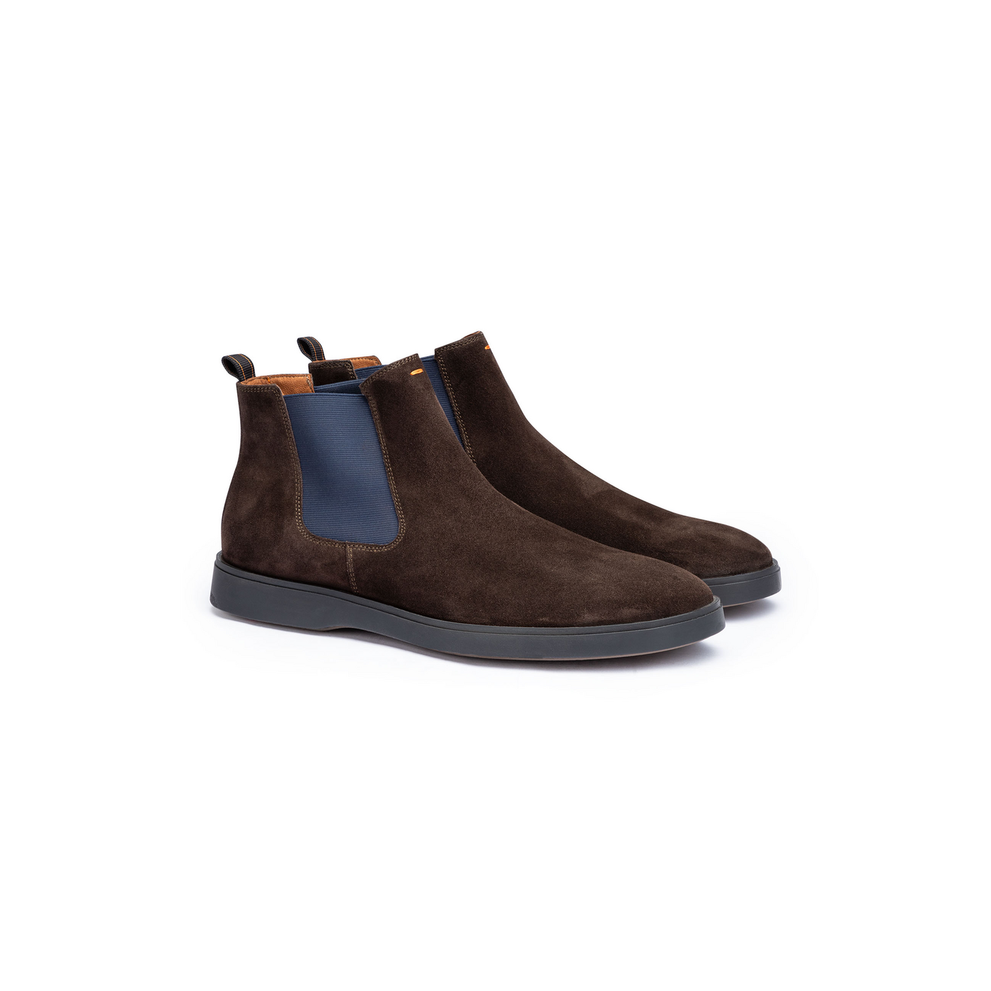 LLOYD 'HONDO' Herren Slipper Chelsea Boots | Schlupfstiefelette; Normalweit; Braun in 42