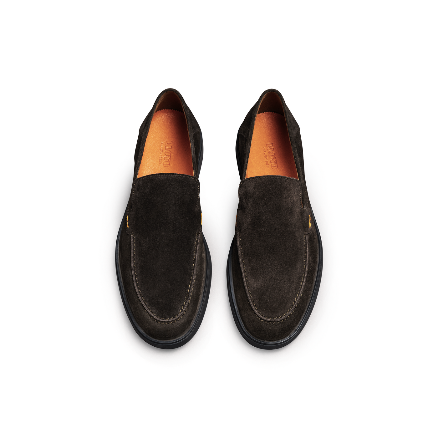 LLOYD 'HUTCHING' Slippers; Largeur normale; Marron in 44