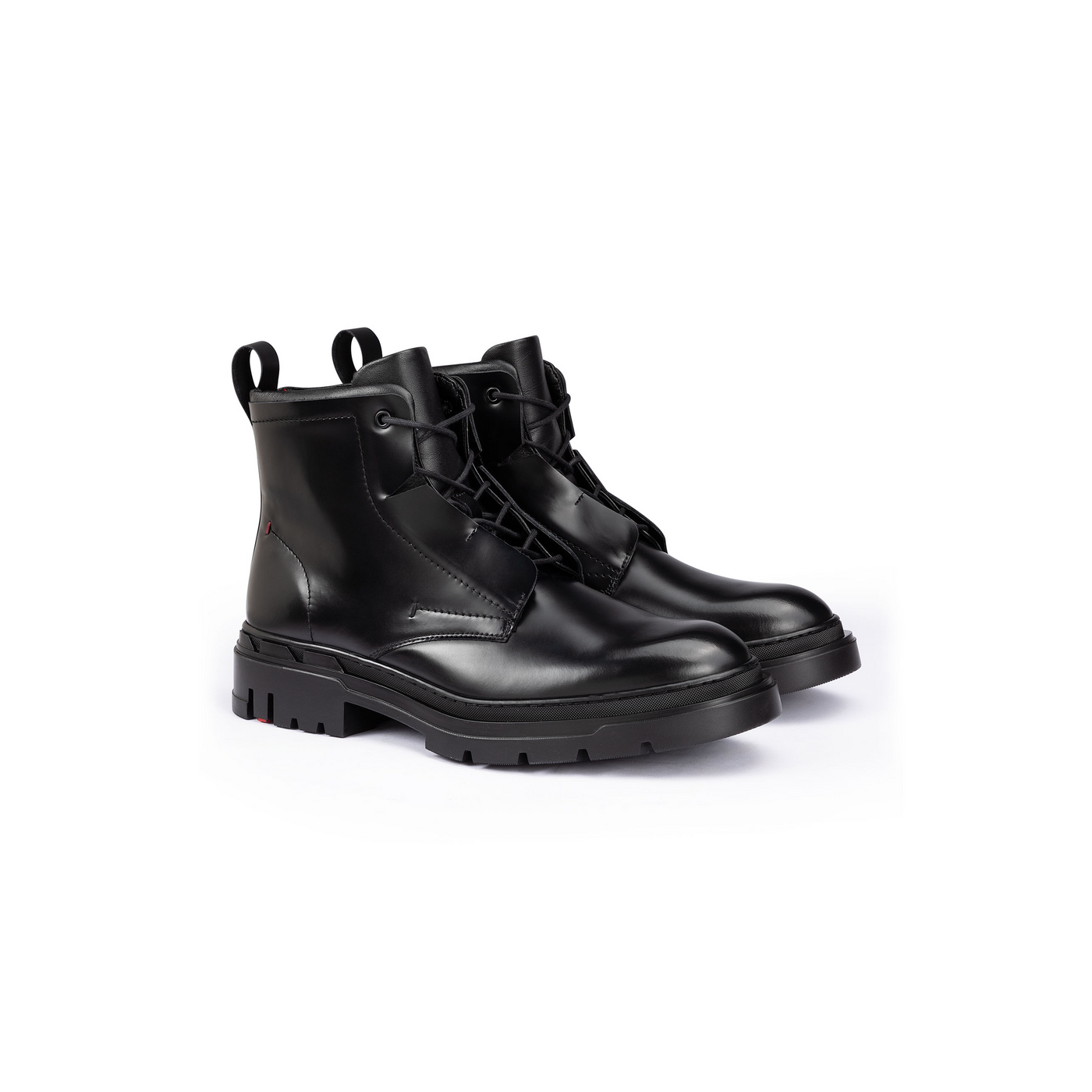 LLOYD Herren 'WENTWORTH' Premium Stiefelette; Normalweit (Variofootbed - für Einlagen); Schwarz in 42.5