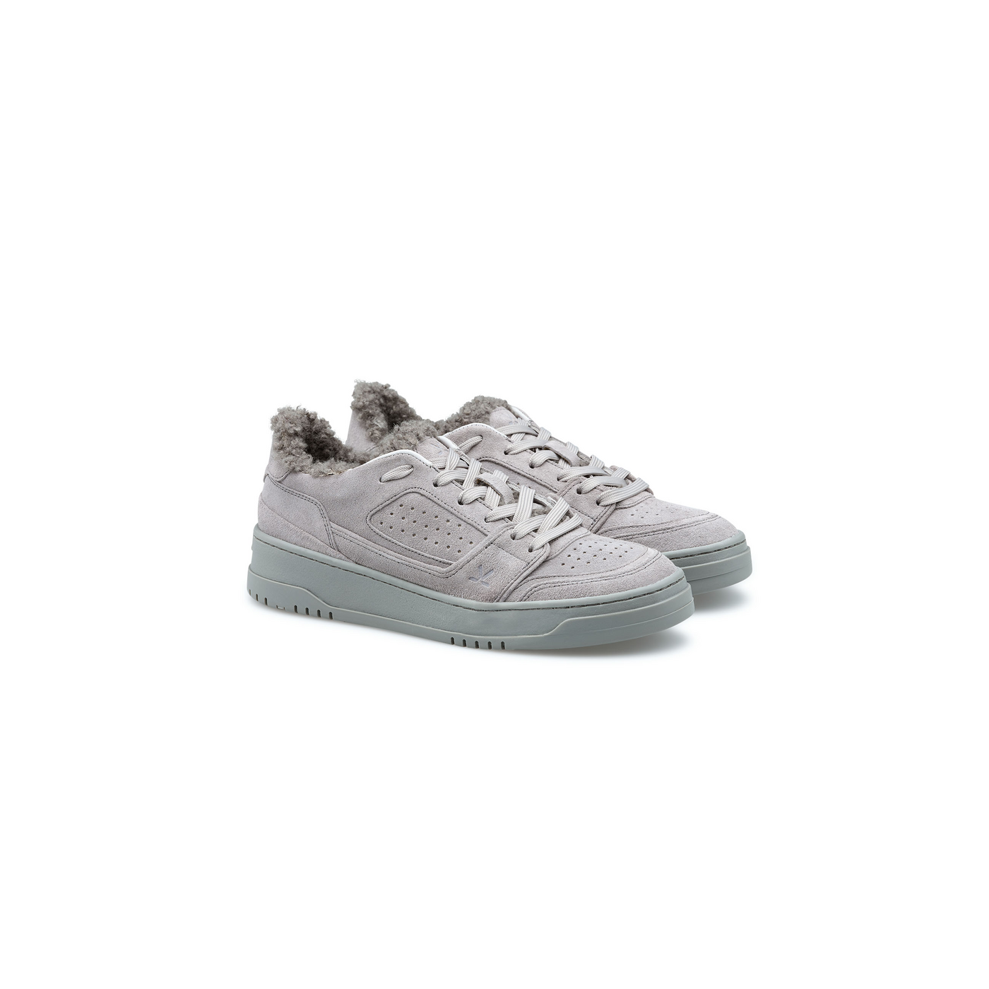 LLOYD Damen 'EVER LOW L' Sneakers; F 1/2 (Warmlining, Variofootbed - für Einlagen), HW2025; Grau in 42