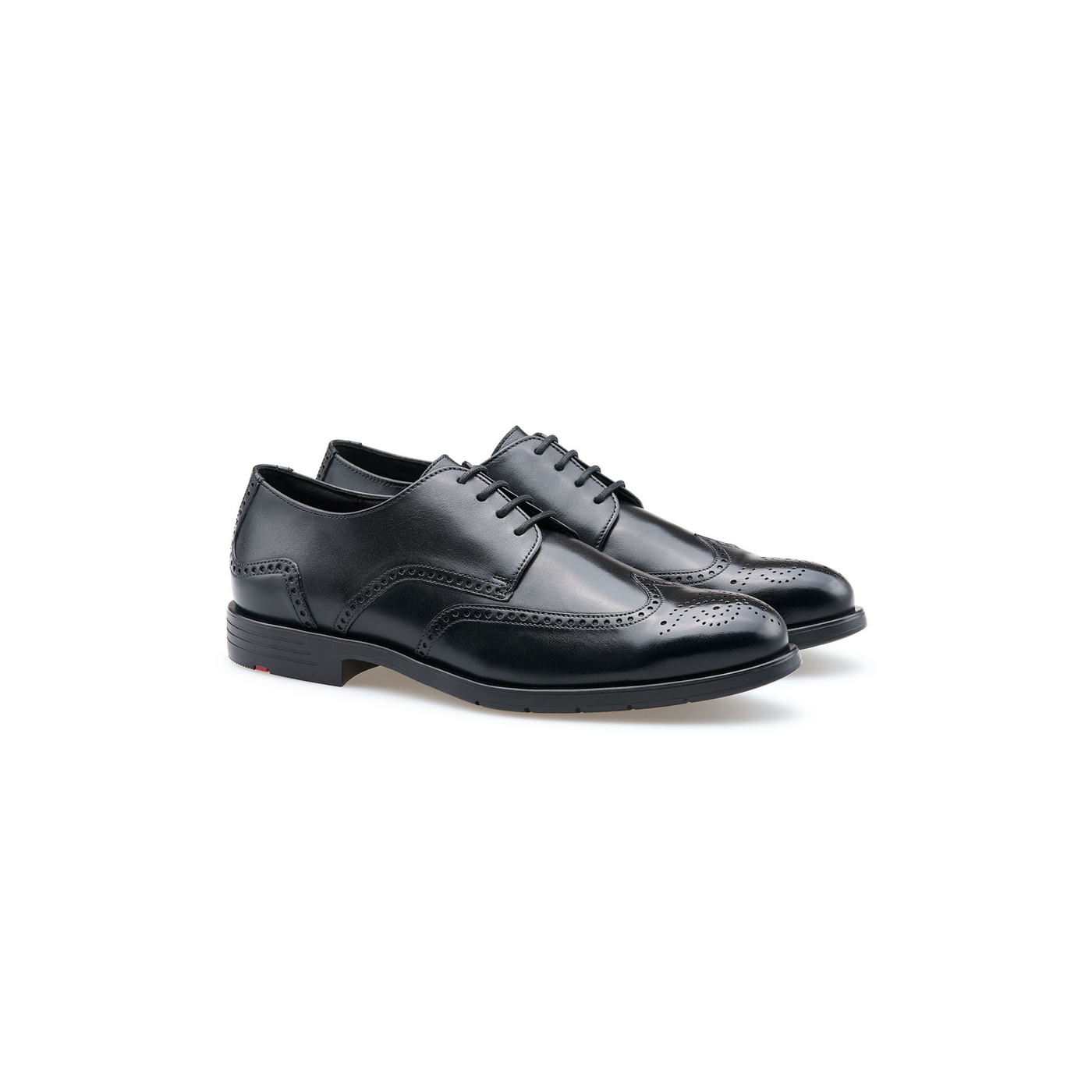 LLOYD Unisex EEZY 140 Brogue | Derby | Chaussure à lacets Noir 48 Cuir lisse