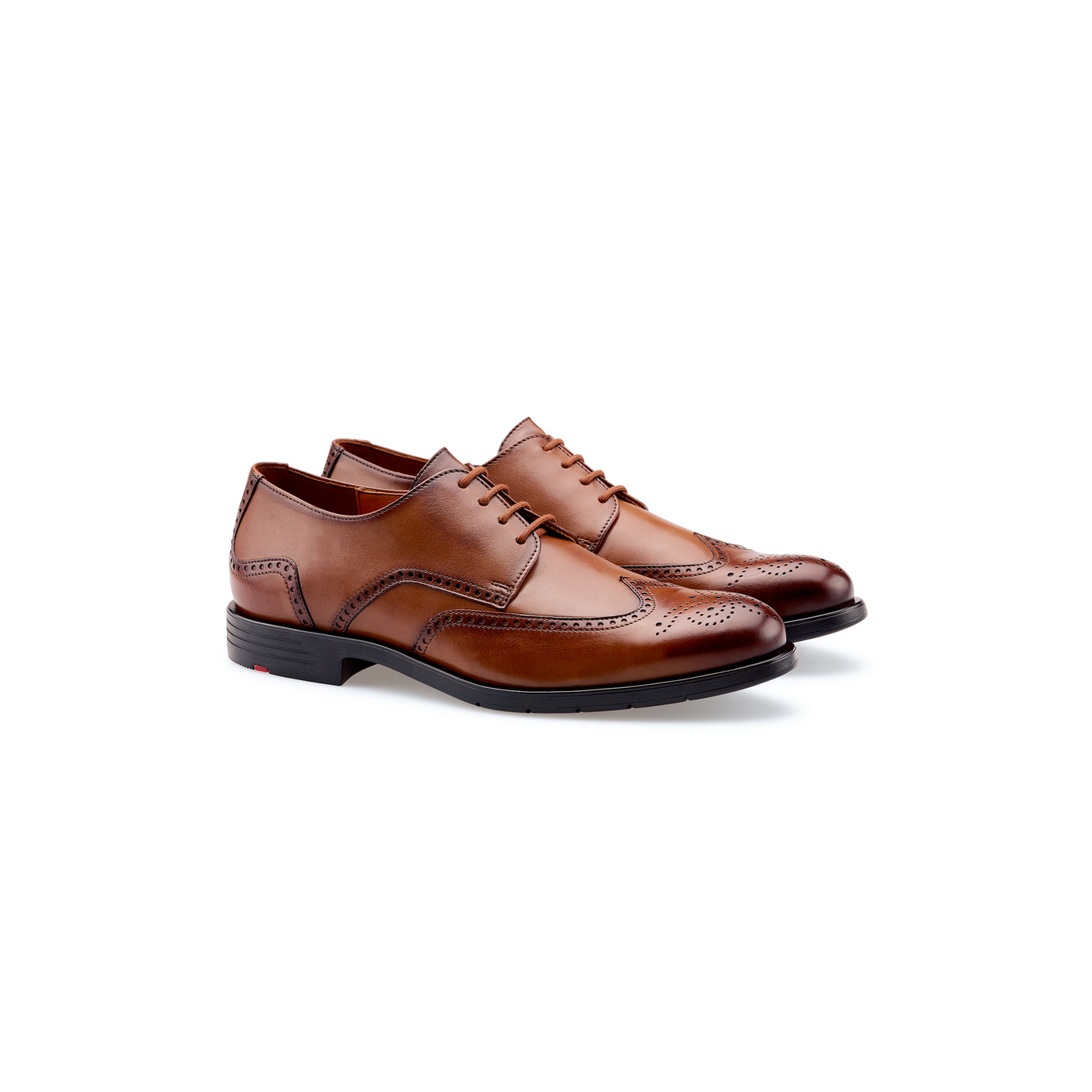 LLOYD Unisex EEZY 140 Brogue | Derby | Chaussure à lacets Marron 47 Cuir lisse