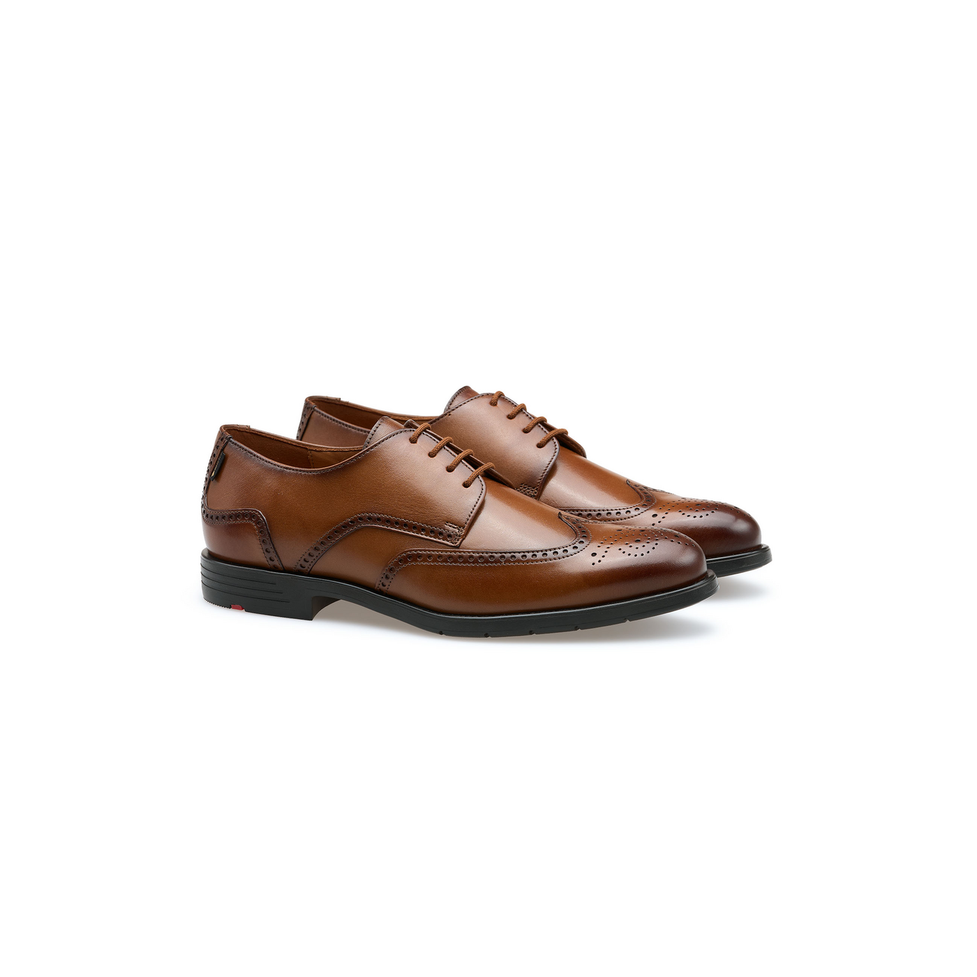 LLOYD Unisex EEZY 147G Brogue | Derby | Chaussure à lacets Marron 48 Cuir lisse