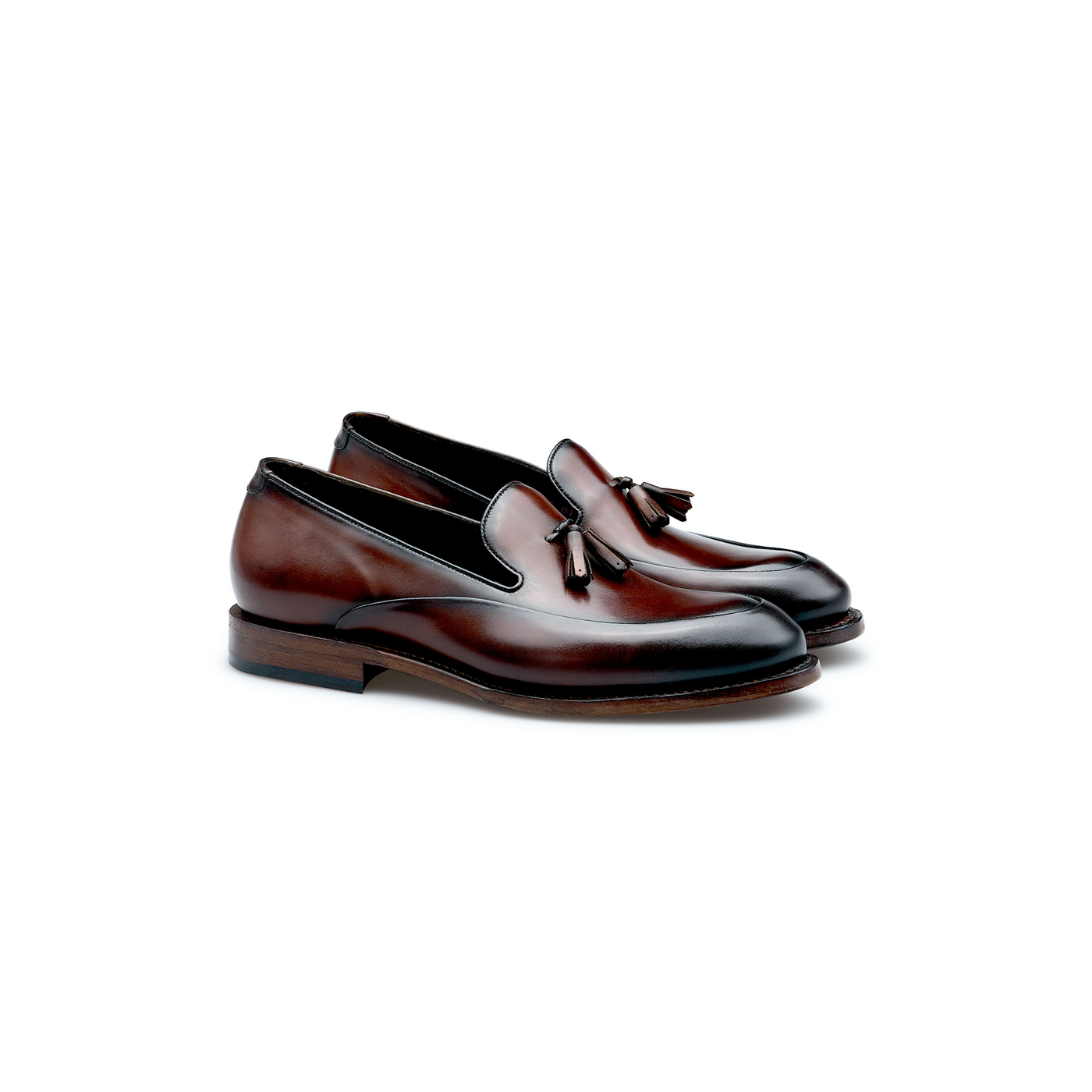 LLOYD Herren 'APEX 250GY' Slipper Premium; Normalweit (Goodyear welted - Machart, HW2025; Braun in 44