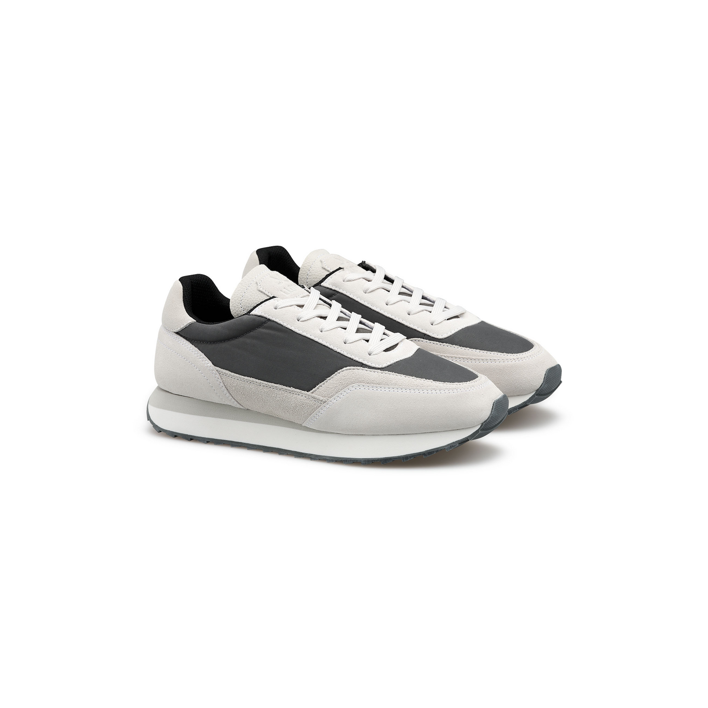 LLOYD 'BLAZE' Herren Sneakers; Normalweit (Variofootbed - für Einlagen) / Übergröße, HW2025; Grau in 47