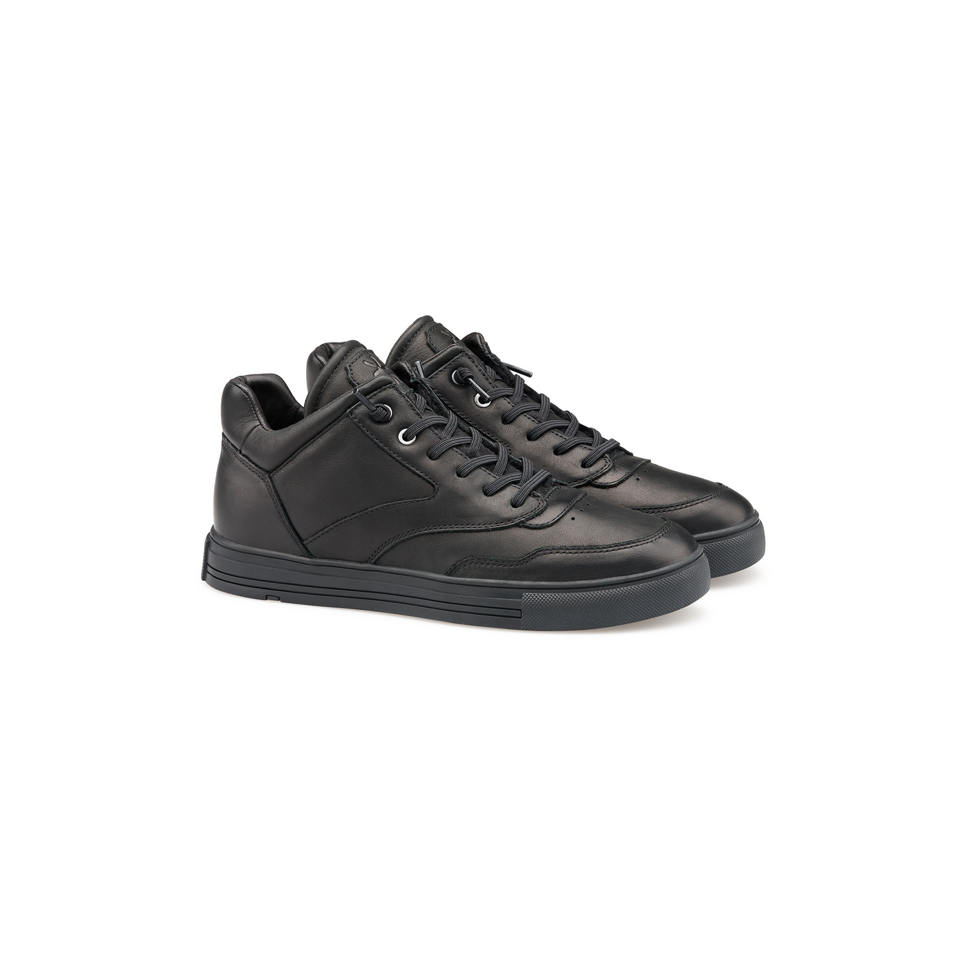 LLOYD 'ARENA' Herren Sneakers; Normalweit (Variofootbed - für Einlagen), HW2025; Business Schuhe; Schwarz in 46
