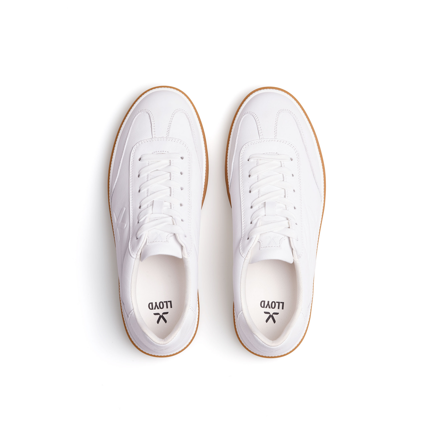 LLOYD 'BEAT' Baskets; Largeur normale (Variofootbed; Blanc in 46