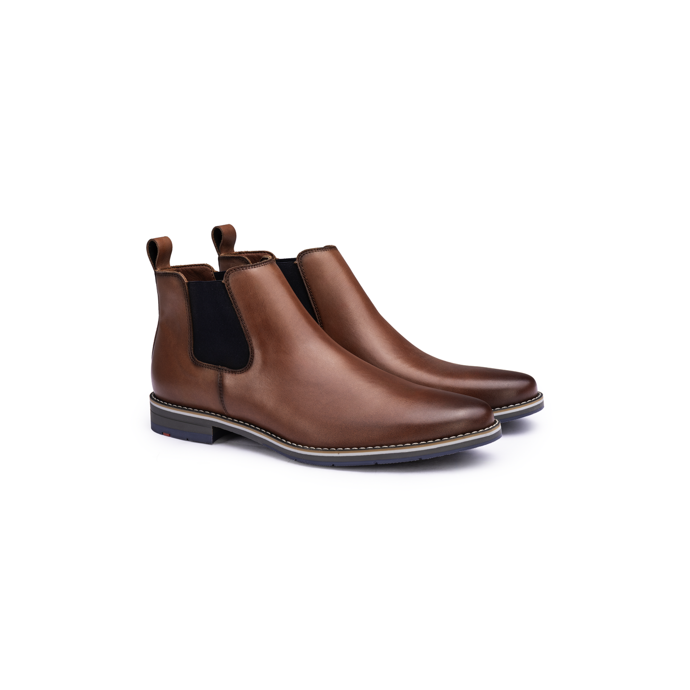 LLOYD Unisex DRIFT 315 Bottines Chelsea à enfiler Marron 46.5 Cuir lisse