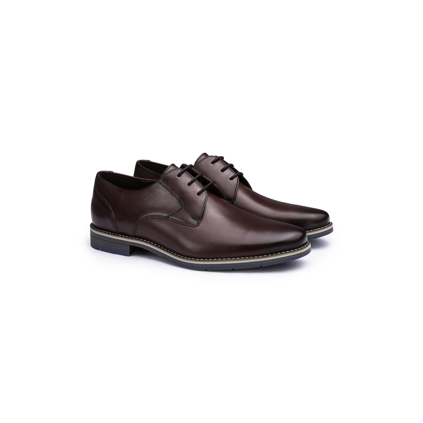 LLOYD Unisex DRIFT 110 Chaussures derby à lacets Marron 43 Cuir lisse