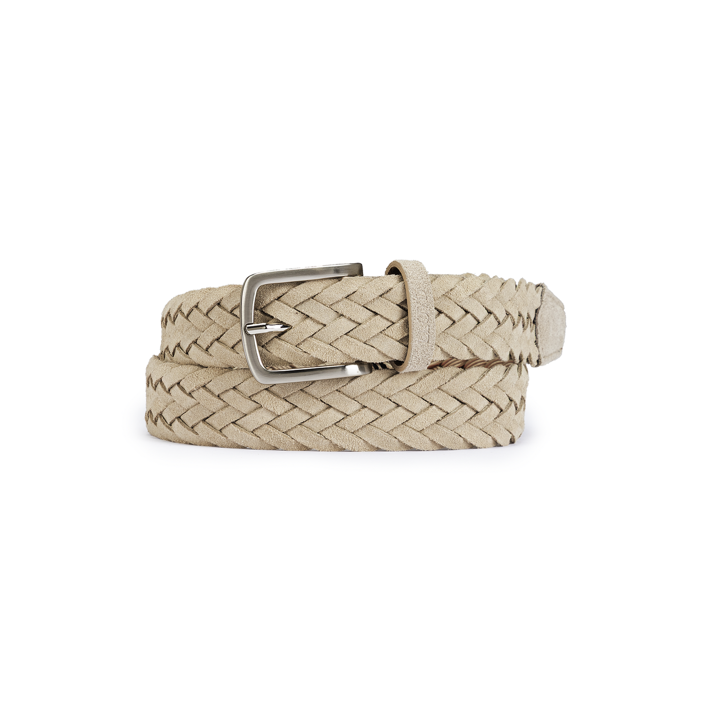 LLOYD Unisex CEINTURE POUR HOMME Beige 120 Cuir rugueux