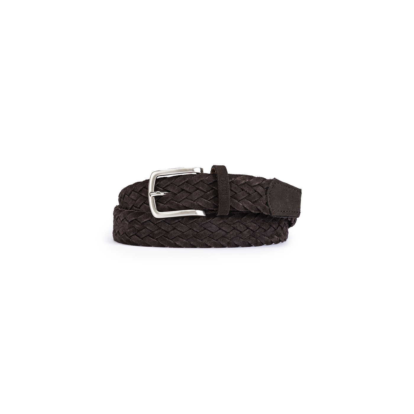 LLOYD Unisex CEINTURE POUR HOMME Marron 120 Cuir rugueux
