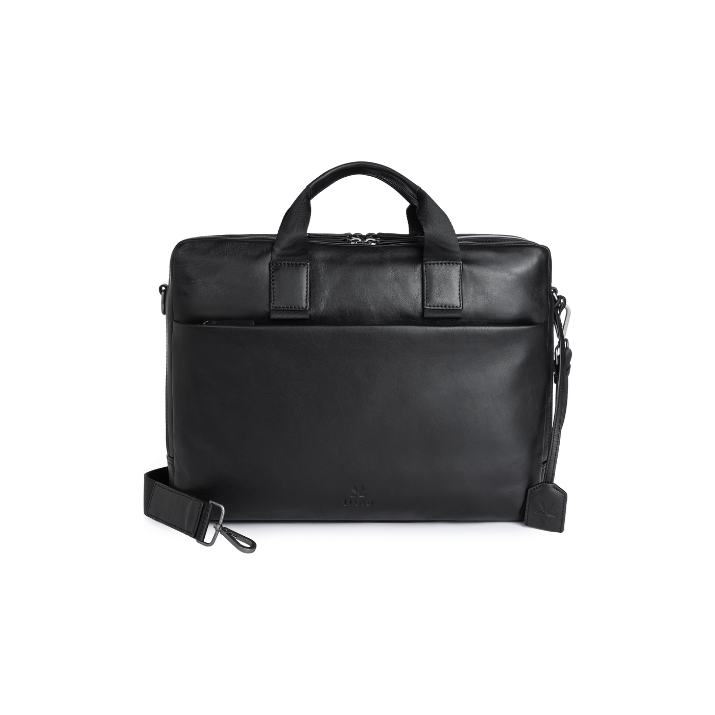 LLOYD Unisex SAC À LETTRES Noir - Cuir lisse