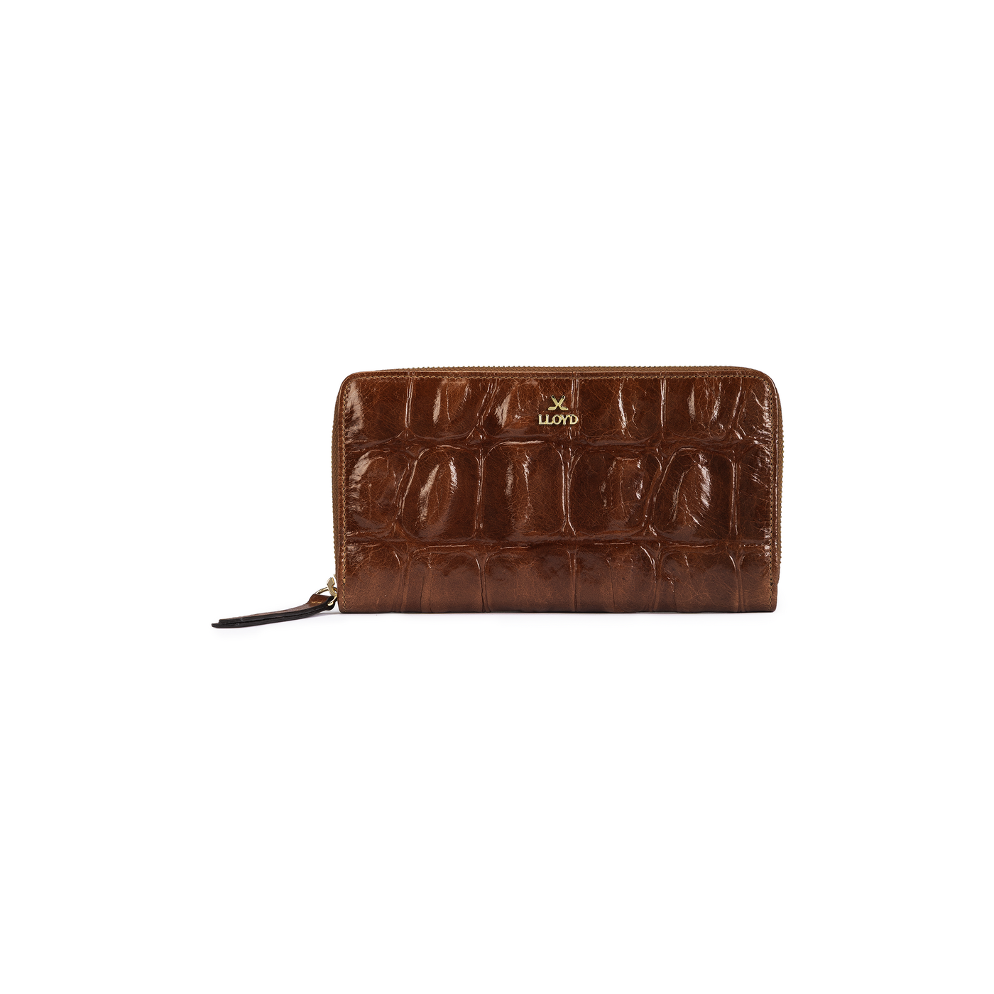 LLOYD Unisex PORTEFEUILLE Marron - Cuir grainé