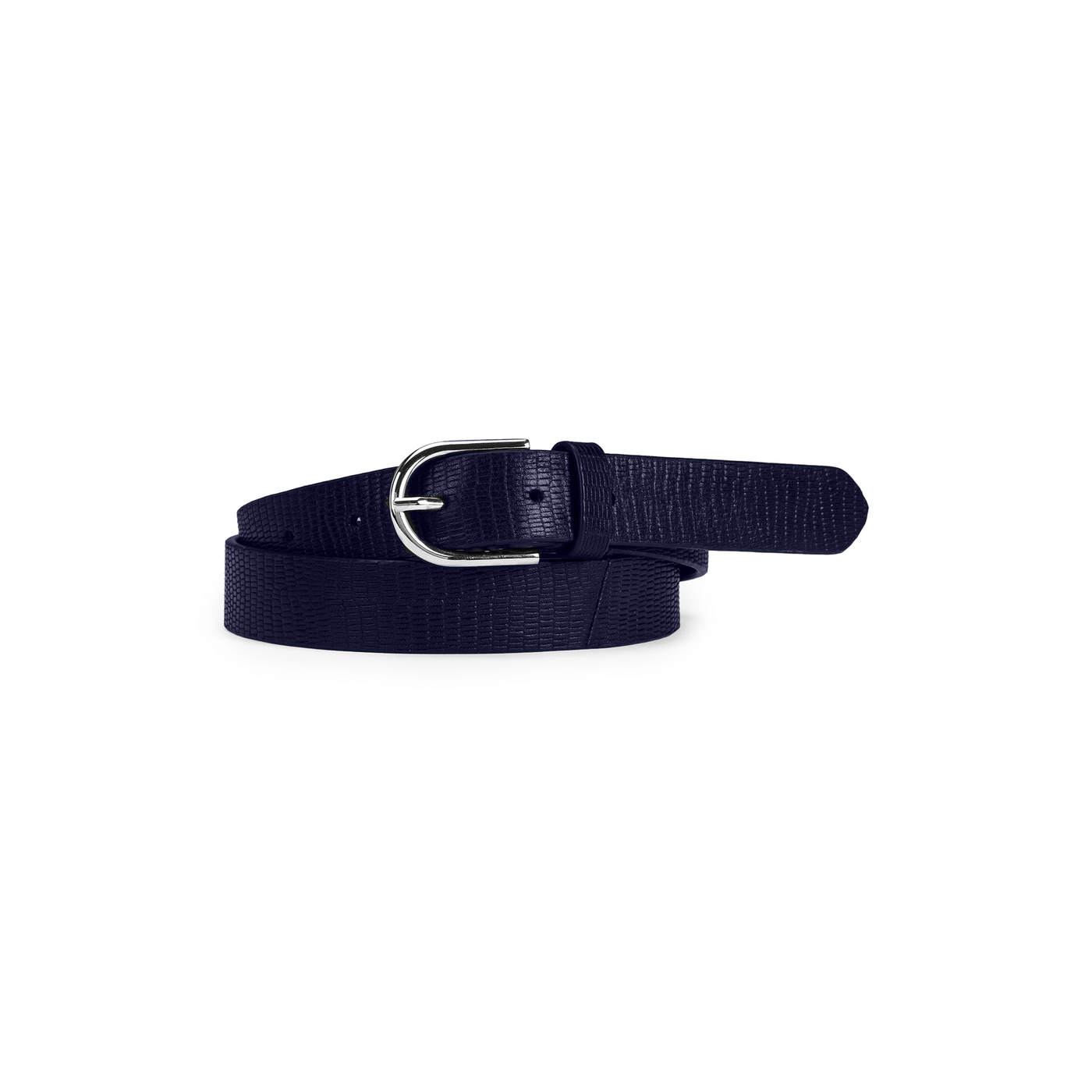 LLOYD Unisex CEINTURE POUR FEMME Bleu 80 Cuir grainé