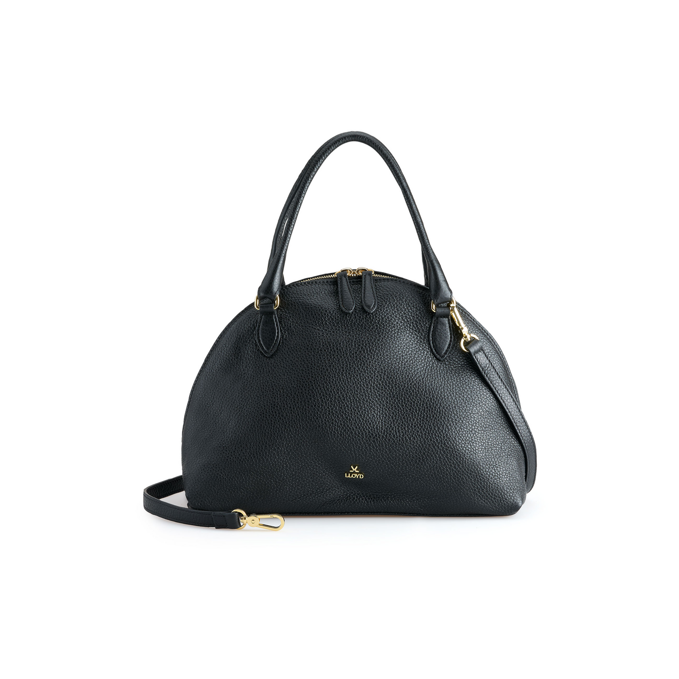 LLOYD Sacs À Main; moderate; aus Cuir lisse; Noir