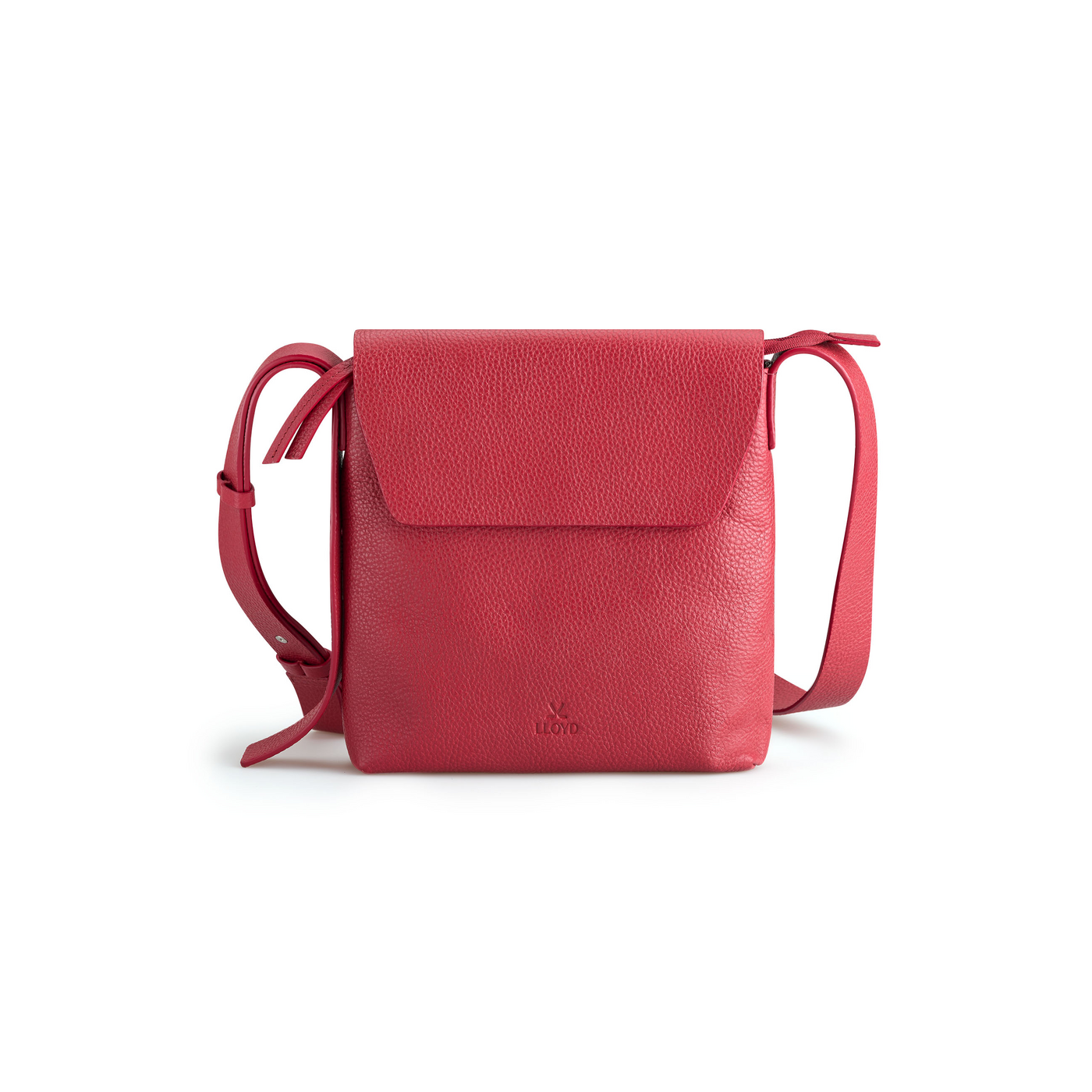 Lloyd Damen Handtasche Rot Damen, Glattleder Rot