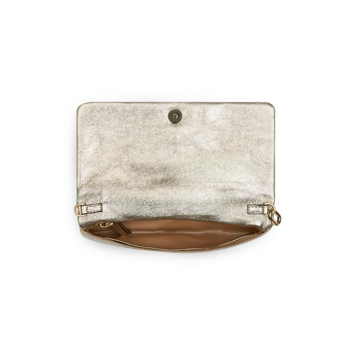 LLOYD Minibag/pochette; moderate; aus Cuir lisse; Or